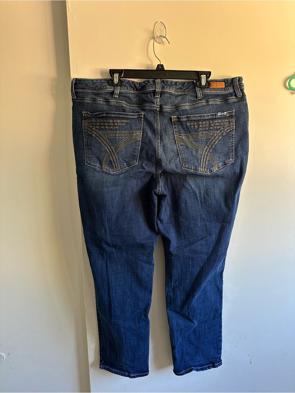 Seven7 Women's Dark Blue Slim Skinny Jeans - Picture 6 of 14